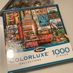 Lake Signs 1,000 Piece Jigsaw Puzzle